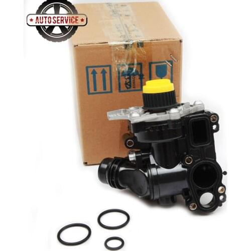 06H 121 026 CQ EA888 MK2 1.8T / 2.0T Water Pump Thermostat Assembly For VW Golf GTI Passat CC Tiguan Eos Audi A4 A5 A6 Q3 Q5 TT