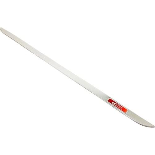 Stainless Steel For MG ZS 2017 2018 2019 Door Sticker back door Tailgate trim Car Styling decoration strip Accessories 1 piece