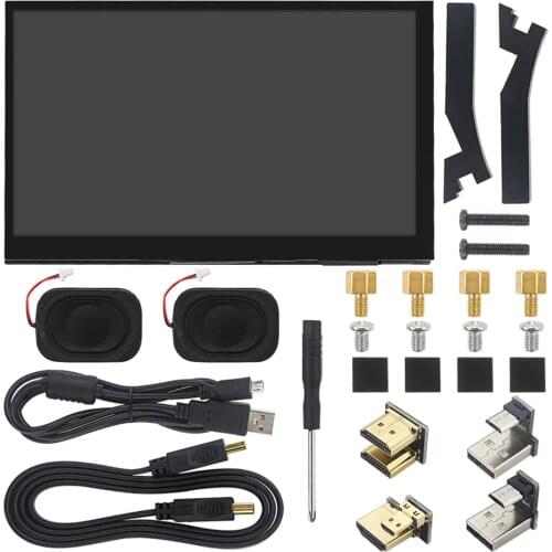 7inch Plug En Play Drive Gratis Lcd Monitor 1024X600 Touch Screen Met IPS Hd Panel Draagbare Hoge Resolutie Voor Raspberry Pi