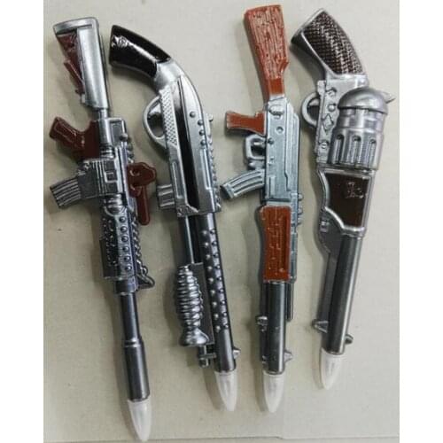 [Free shipping] NEW ! Creative ,Promotional ,Sell Like Hot Cake, Magnetism !simulation Gun pens with Magnetism ! 24pcs /lot
