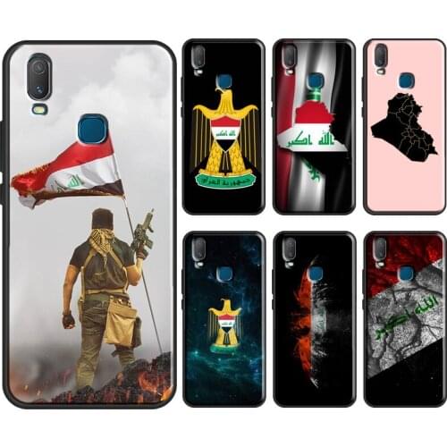 Iraqi Iraq National Flag Case For Vivo V17 Neo V20 SE Y1S Y12 Y17 Y30 Y50 Y70 S1 Y91C Y20 S Y11 2019 Back Cover