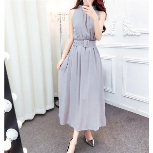 LIBERJOG Summer Chiffon Dresses