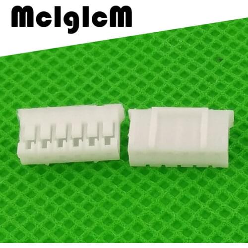 MCIGICM 2000pcs female material PH2.0 2mm 6pin Connectors Leads Header Housing PH-Y