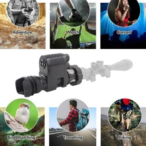 Megaorei 3 visão noturna riflescope caça escopos óptica visão noturna dispositivo caça tático 850nm lasei infravermelho ir