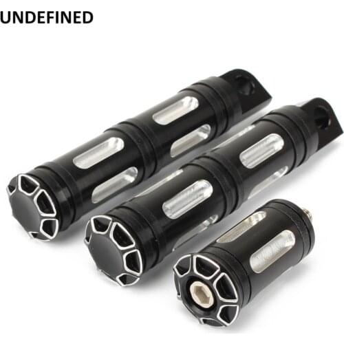 Motorcycle CNC Cut Front/Rear Footrest Shifter Foot Pegs Male Mount For Harley Sportster Touring Dyna Road King Fatboy V-Rod