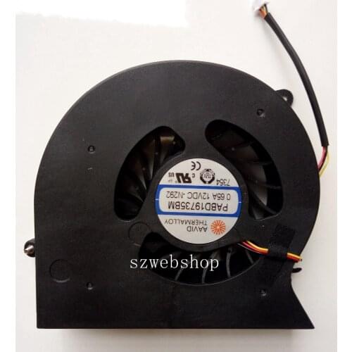 New for MSI MS-1781 MS-1782 GT72 GT72S GT72VR laptop cpu fan PABD19735BM12VDC -N292