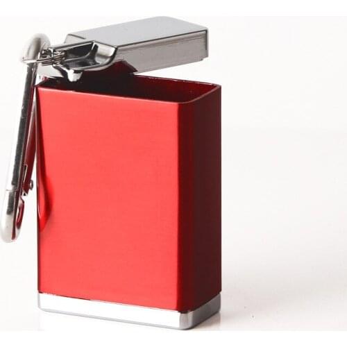 Tobacco Cigarette Cigar Storage Container Cases Aluminium Alloy Holder Pocket Box Case Smoking Accessories Men Gift Weed Storage