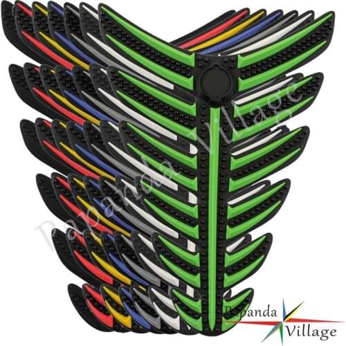 Universal Motorcycle Sticker 3D Rubber Fuel Tank Decal Sticker For Kawasaki Honda Yamaha Harley Motorbike Oil Tank Pad Stickers