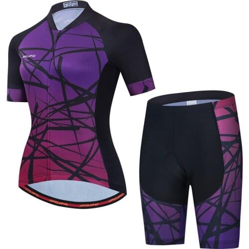 Weimostar Cycling Sets Women Pro Bike Uniform Clothes Anti-UV Cycling Clothing Suit Mountain Bicycle Jersey Kits Team Cycle Wear