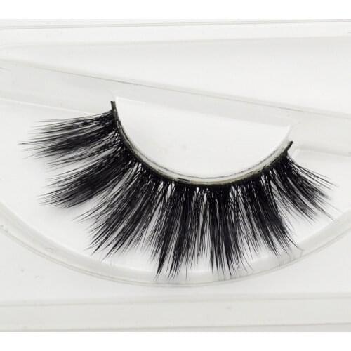 Visofree Sophia Beauty mink eyelashes 3D MINK False Eyelashes Messy Cross Dramatic Fake Eye Lashes Professional Makeup Lashes
