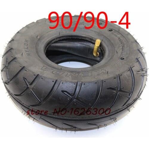 High performance 90/90-4 3.00-4 Gas/Electric Scooter Tires and inner tube 10 inch On-road Tyres (Scooter Parts & Accessories )