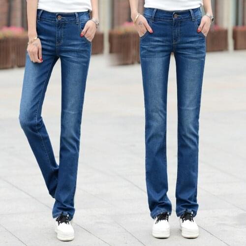 Yunxiangyishang Women's Straight Jeans
