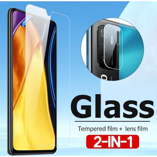 Poco m3 pro tempered glass + camera protection for xiaomi poco m3 pro 5g pocom3 pro glass poko m3 pro pocophone m3 pro lens film