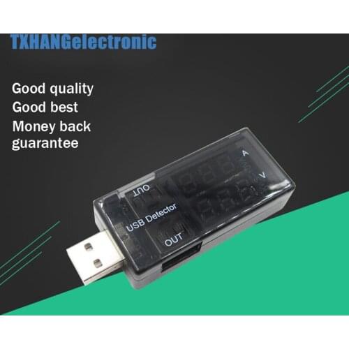 DC USB tester current 1-30V voltmeter timing ammeter digital monitor cut-off power indicator diy electronics
