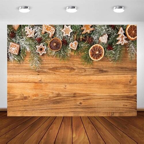 Yeele Christmas Party Backdrop Children Photography Lemon Pine Board Background Baby Photographic Photo Studio Photophone