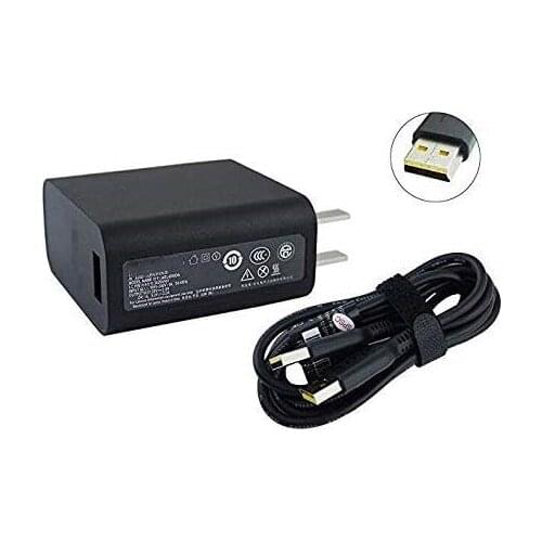 Huiyuan Fit for 20V 2A 5.2V 2A USB AC Power Adapter for Lenovo Yoga 3 Pro 13-I5Y70 13-I5Y71 Tablet ADL40WDG 36200577 36200578