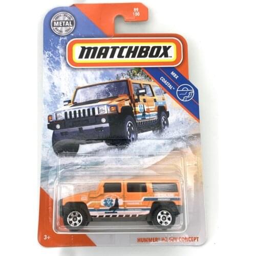 2020 Matchbox Cars 1:64 Car HUMMER H2 SUV CONCEPT Metal Diecast Alloy Model Car Toy Vehicles