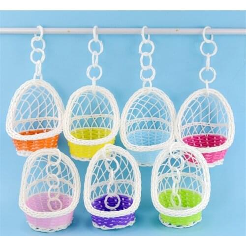 New 1Pc Swing Nest Cages Hanging bed Hamster Hammock Garden Decoration Parrot Basket Small Pet Cradle Weaving Bird Nest Hammock