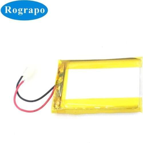 New Li-Polymer 1200mAh 603450 Replacement Battery For Sony US633450 A9H 603450 2 wires MP3 MP4 Batteries+gift