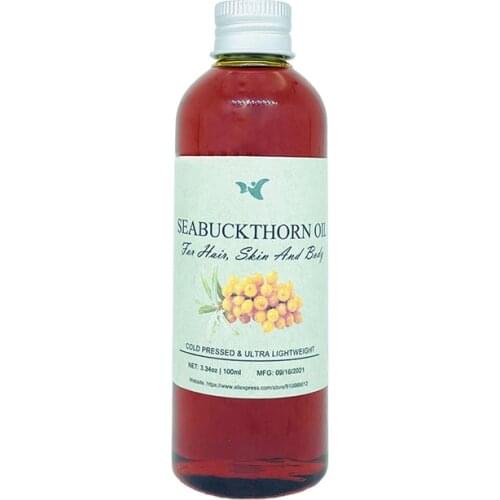 Sea buckthorn fruit oil, anti-oxidation, anti-aging and whitening, promote skin cell growth, vitamin E, carotene