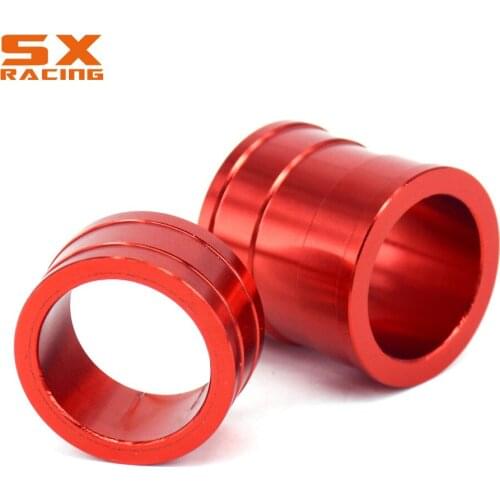 Motorcycle Front Wheel Hub Spacer Set For HONDA CR125R CR250R 2004-2007 CRF250R CRF450R CRF250X CRF450X 2004-2016 Dirt Bike