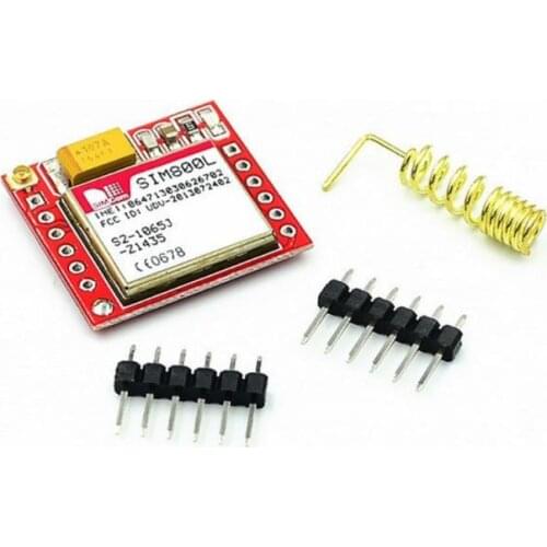 Smallest SIM800L GPRS GSM Module Micro SIM Card Core BOard Quad-band TTL Serial Port For Arduino