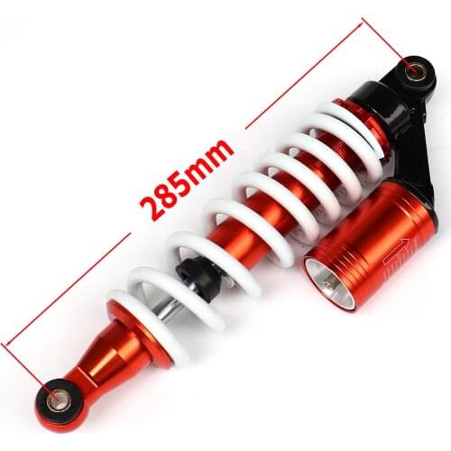 10mm Universal 285mm 325mm 350mm Air Shock Absorber Rear Suspension Spring Scooter Dirt Bike Gokart Quad ATV For Motorcycle D30