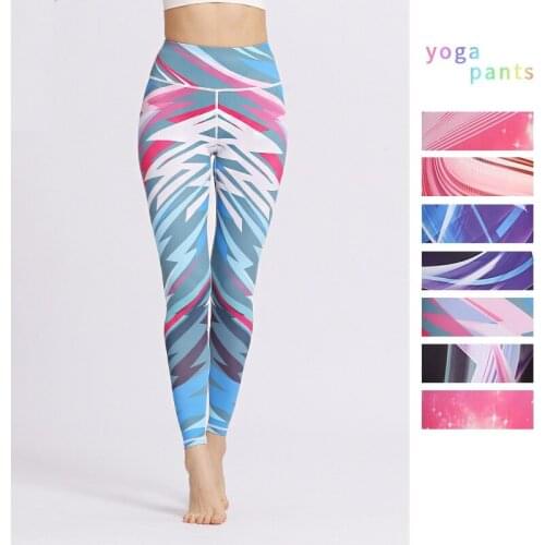 Women Fitness Leggings Yoga Pants Workout Sweatpants Sport Leggings Running Print Athletic Pants Gym Clothing Sport Pants Women