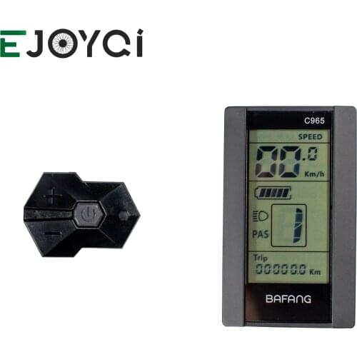 Bafang C965 Display LCD Display Waterproof Plug BBS01 BBS02 BBSHD C965 Display for Electric Bicycle Mid Drive Motor Kit