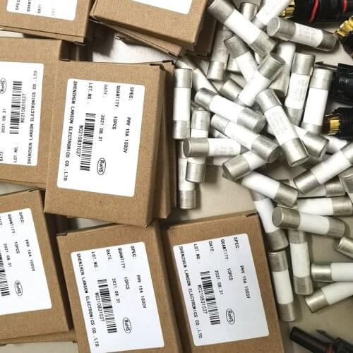 50Pieces x solar Connector Fuse 30A/20A/15A/10A Use for solar cell panel Holder In-line Fuse Connector