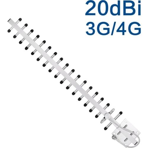 20dBi 3g 4g LTE 1800 2100 1710-2170MHz Mobile Phone Signal Antenna GSM Antenna for Signal Booster Repeater Cellular Amplifier