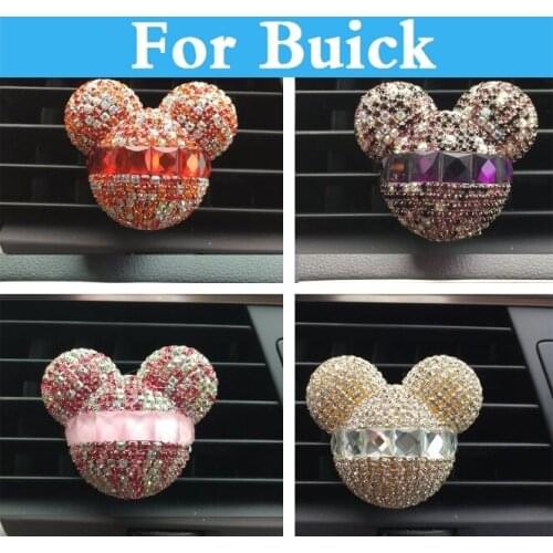 Car Ornaments Gir Exquisite Diamond Air Conditioning Outlet Perfume For Buick Excelle Lacrosse Lesabre Century Enclave Encore