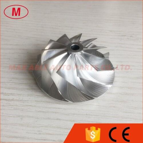 GTX2860R 11+0 blades 47.10/60.13mm 813711-0003 tip height:5.60 performance turbo billet compressor wheel for 739548/446179-0066