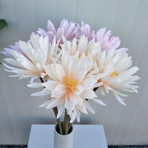 4 Pcs Artificial Epiphany Silk Flowers Decoration Wedding Background Home Decoration hotel layout fake Flowers Branch