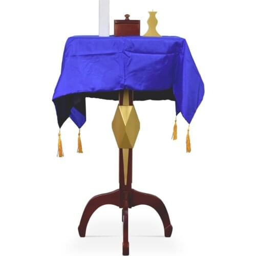 Mult-Function Square Floating Table With Anti Gravity Box Flower Pot Candlestick Magic Tricks Magician Stage Gimmick Illusion