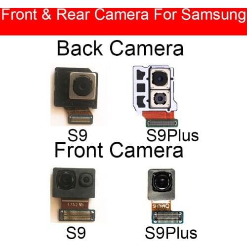Front & Rear Camera Module Flex Cable For Samsung Galaxy S9 S9 Plus G960F G960U G965F G965U Iris Recognition Small Camera Parts