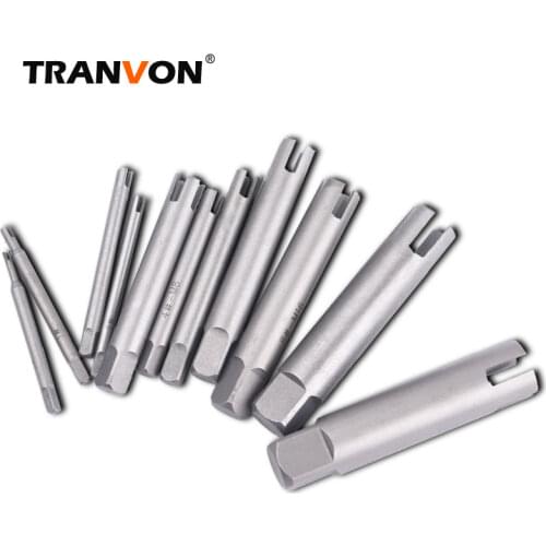 M4-M24 Broken Tap Extractor Guide Set Easy Out Broken Wire Screw Remover Tools Screw Extractor Wrench Set Drill Bit