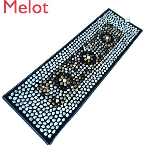 Heating Cobblestone Foot Massage Pad Cobblestone Floor Mat Floor Heating Pad Electric Blanket Household Stone Heating Pad