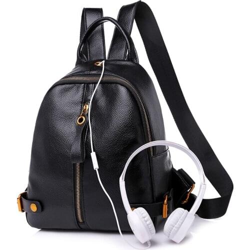 2018 New Fashion Backpack Women Backpacks Female PU Leather School Bags for Teenage Girls Women Bagpack Casual Style Mochilas