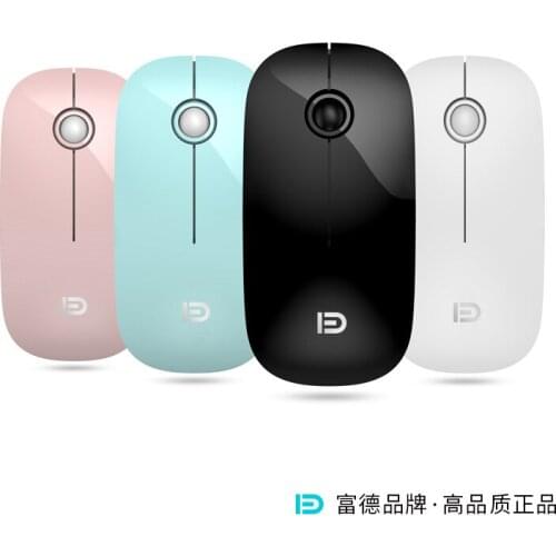 New Ultrathin Wireless Mouse Laptop Mouse 2.4Ghz Wireless Office Mouse Touch Stripe Intelligent Power Saving Practical Mouse