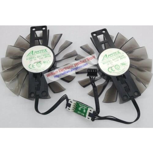 New Original for ZOTAC GTX960 970 980 980ti Graphics card cooling fan GA92S2H -PFTG DC12V 0.35A diameter 87MM pitch 12x83MM