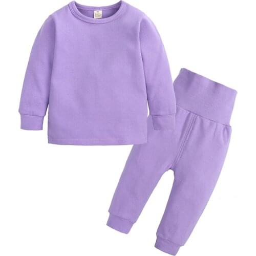 Baby Girl Clothes Cotton Pajamas For Boys Grils Summer Childrens Pajama Sets long Sleeves Pyjamas Kids Sleepwear Clothing Suit