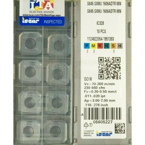 ORIGINAL 10PCS CARBIDE INSERT S845 SXMU 1606ADTR-MM 328