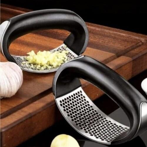 Stainless Steel Garlic Masher Press Machine Shredder Chopping The tool special design easy use kitchen supplies organized processor