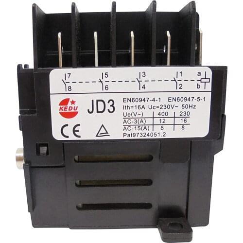 KEDU JD3 16A 230V 10Pins Switch Relay for Electric Power Tools Overload Protection Relays