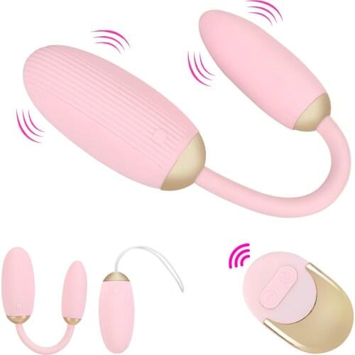 Pink Vibrating Vaginal Balls Wireless Vibrator For Clitoris Dildos Anal Plug Panties Sex Toys Women Adults Products Erotic Shop