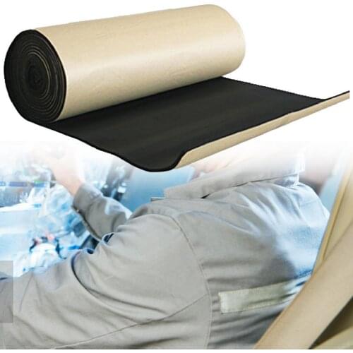 50% Dropshipping Deadener Mat Noise Proof Insulation Deadening Black Bonnet Insulation Deadening for Engine Cover Door Tail Box
