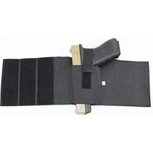 Tactical Universal Ankle Holster Retention Hook&Loop Strap Concealed Airsoft Pistol Carry Case Elastic Secure Strap Concealment