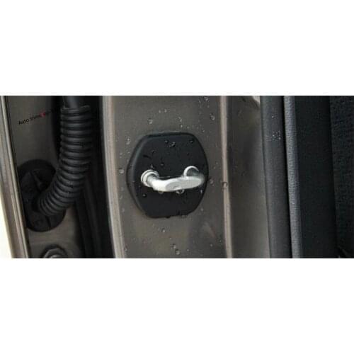 Yimaautotrims Fit For KIA Sportage 2016 2017 2018 2019 2020 Plastic Car Door Lock Buckle Protective Cover Kit