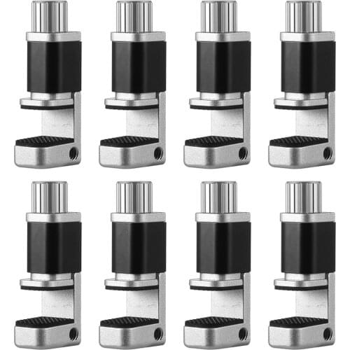8pcs Adjustable Metal Clip Fixture Clamp Phone LCD Display Screen Fixing Fixture Clip Set Mobile Phone Screen Fixed Repair Tools